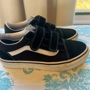 Suede vans - size 3 EUC